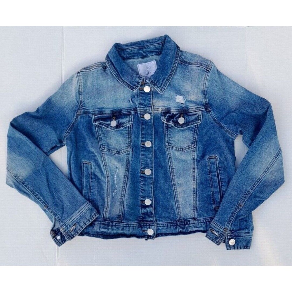 Ivy‎ & Main Blue Demin Jacket  Sz XS